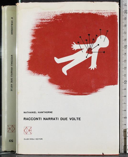 Racconti narrati due volte - Nathaniel Hawthorne - copertina
