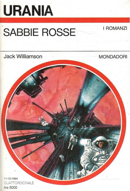 Sabbie Rosse - Jack Williamson - copertina