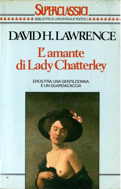 L' Amante Di Lady Chatterley - David Lawrence - copertina