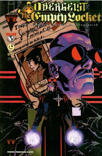 Obergeist The Empty Locket N. 1 - copertina