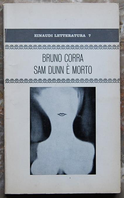 Sam Dunn E' Morto - Bruno Corra - copertina