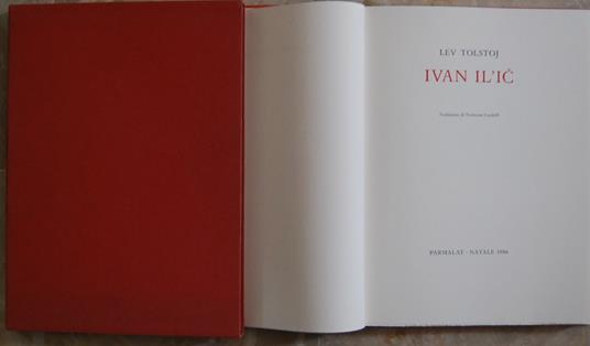 Ivan Il'Ic - Lev Tolstoj - copertina