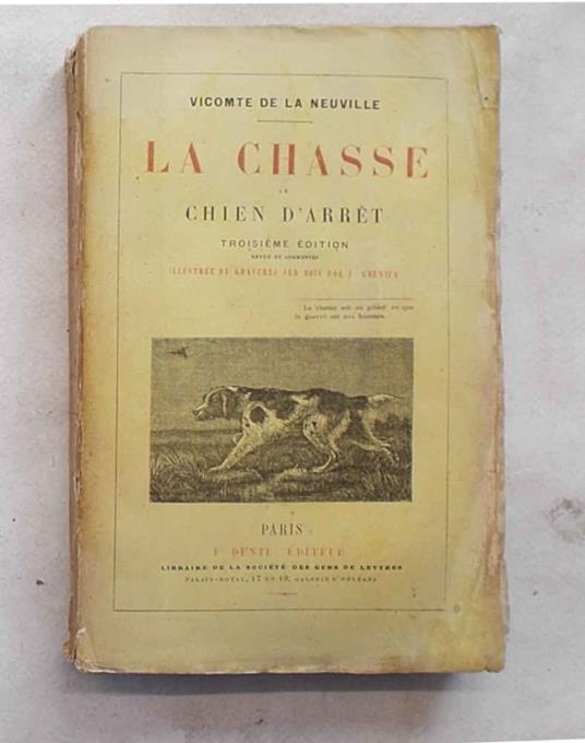 chasse au chien d'arret - copertina