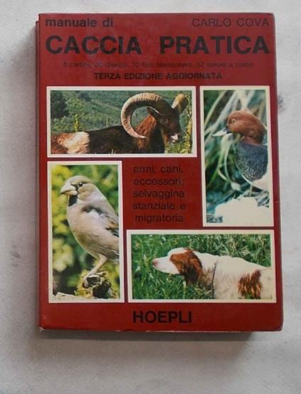 Manuale di caccia pratica - Carlo Cova - copertina