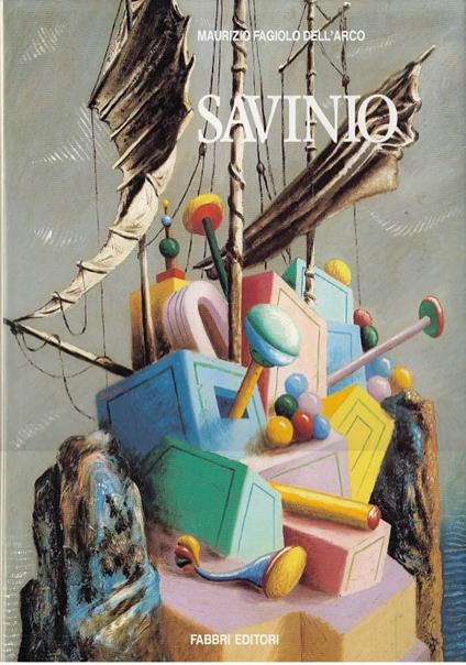 Savinio - Maurizio Fagiolo Dell'Arco - copertina