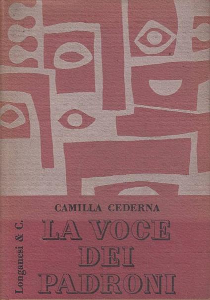 voce dei padroni - Camilla Cederna - copertina
