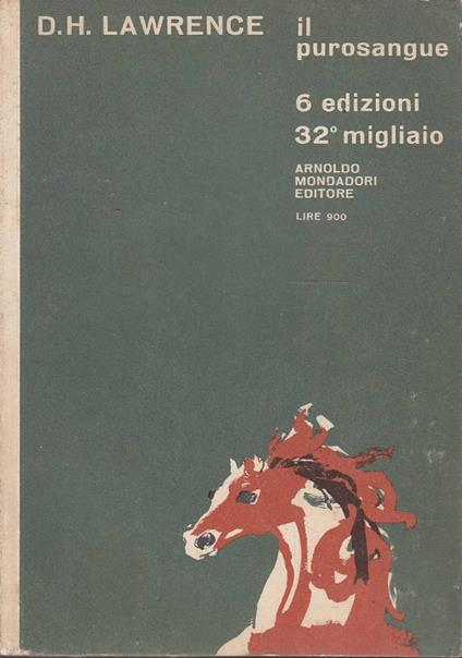 Il purosangue - D. H. Lawrence - copertina