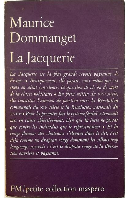 Jacquerie - Maurice Dommanget - copertina
