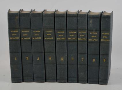 Istoria civile del Regno di Napoli - Pietro Giannone - copertina