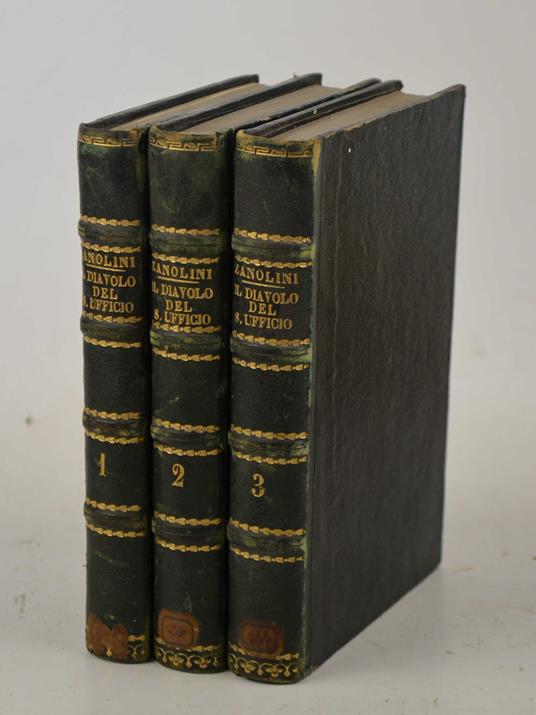 Il diavolo del sant'ufficio. Storia bolognese dal 1789 al 1800… - Antonio Zanini - copertina