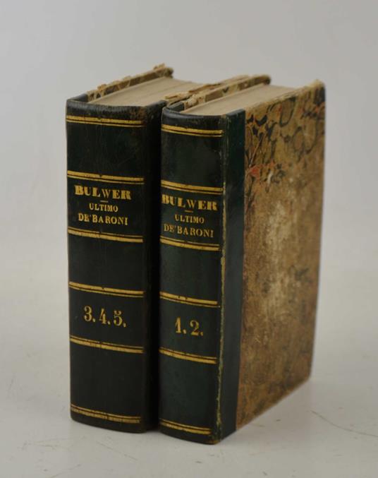 L' ultimo de' Baroni. Romanzo storico… Versione dall'inglese di Gaetano Barbieri - copertina