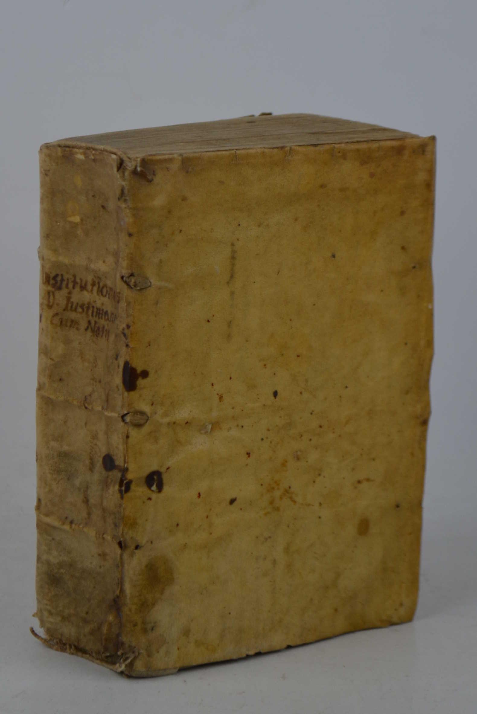 Institutiones iuris civilis… accuratissime recognitae etque emendatae…