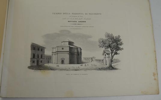 Tempio della Madonna di Macereto nel territorio di Visso eretto nel Secolo XVI dall'architetto Battista Lucano - copertina