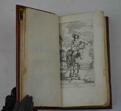 Bertoldo con Bertoldino e Cacasenno in ottava rima con Argomenti, Allegorie, e Figure in Rame - copertina