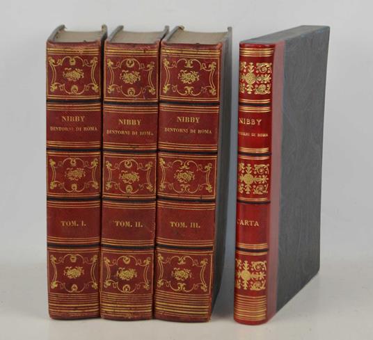 Analisi storico-topografica-antiquaria della carta de' dintorni di Roma… - Antonio Nibby - copertina