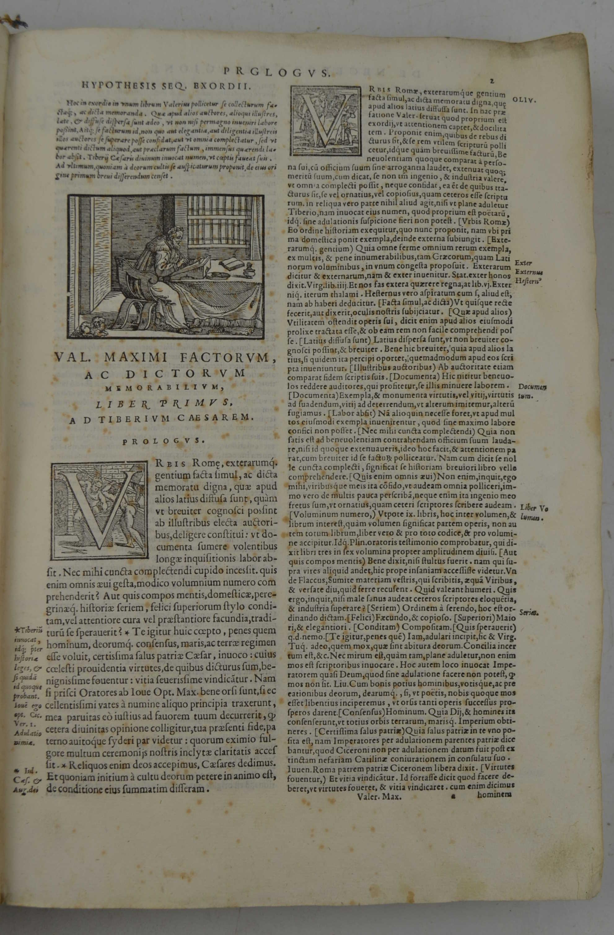 Valerii Maximi Factorum, et Dictorum Memorabilium Libri Novem. Fidelissimis eruditissimorum virorum Oliverii, scilicet Arziganensis, Iodociq. Badii Ascensii comentariis enarrati, Quibus addita sunt quattuor, & viginti exempla, nuper Aldi Manutii