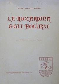 Riccardina E Gli Accursi - Fedora Servetti Donati - copertina