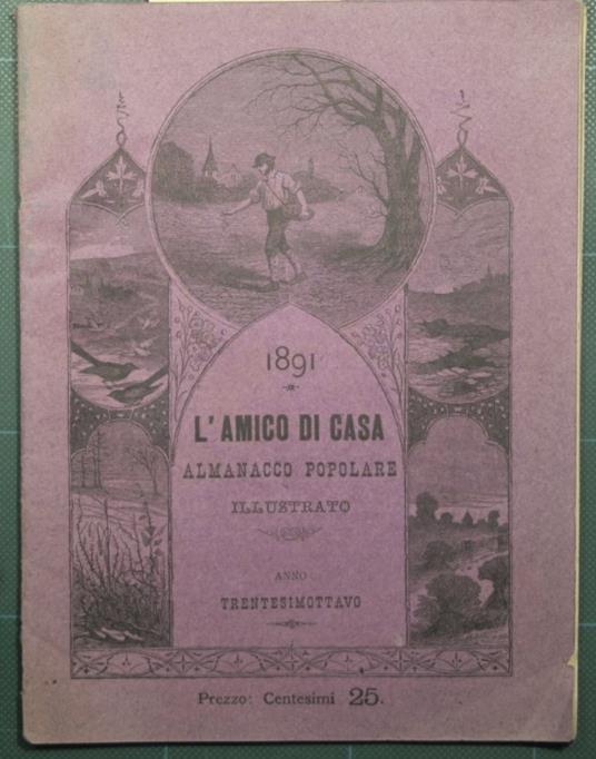 L' amico di casa - 1891 - copertina