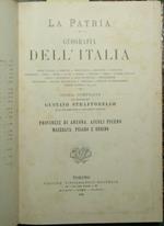 patria - Geografia dell'Italia - Provincie di Ancona, Ascoli Piceno, Macerata, Pesaro e Urbino