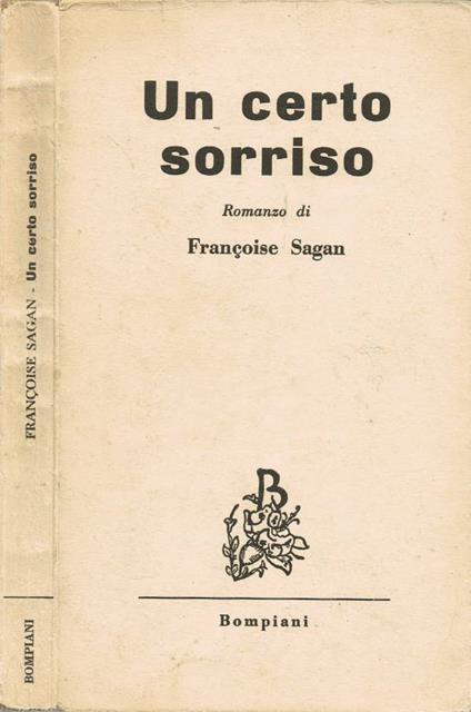 Un certo sorriso - Françoise Sagan - copertina