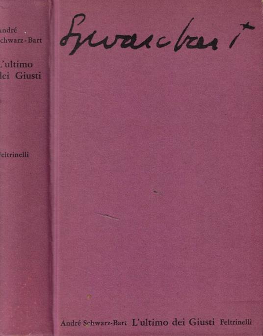 L' ultimo dei Giusti - André Schwarz Bart - copertina
