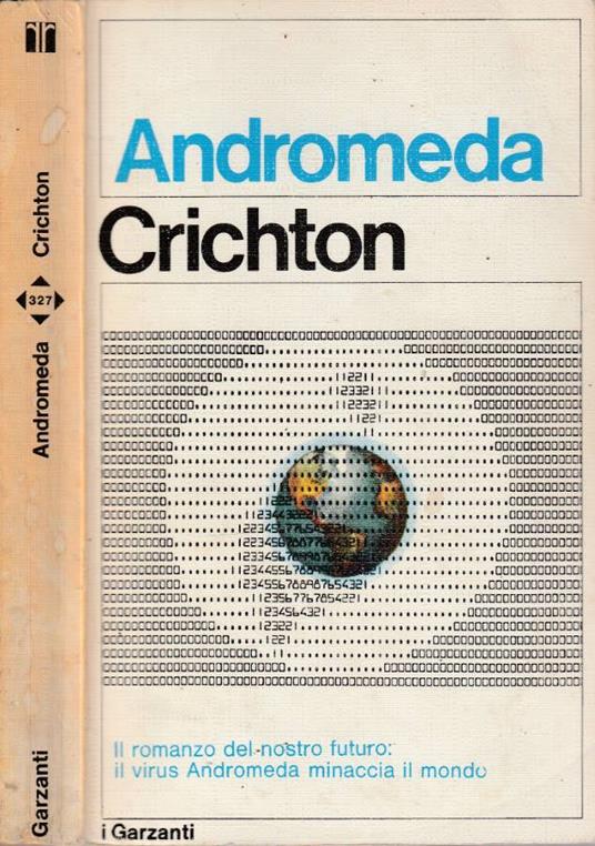 Andromeda - Michael Crichton - copertina