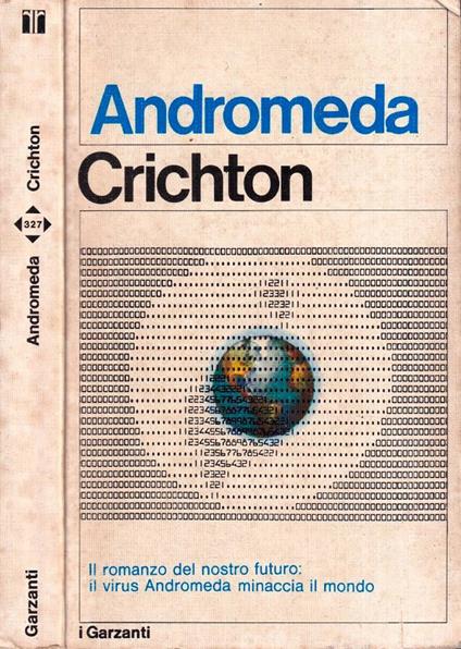 Andromeda - Michael Crichton - copertina