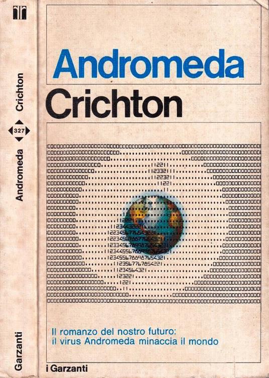 Andromeda - Michael Crichton - copertina