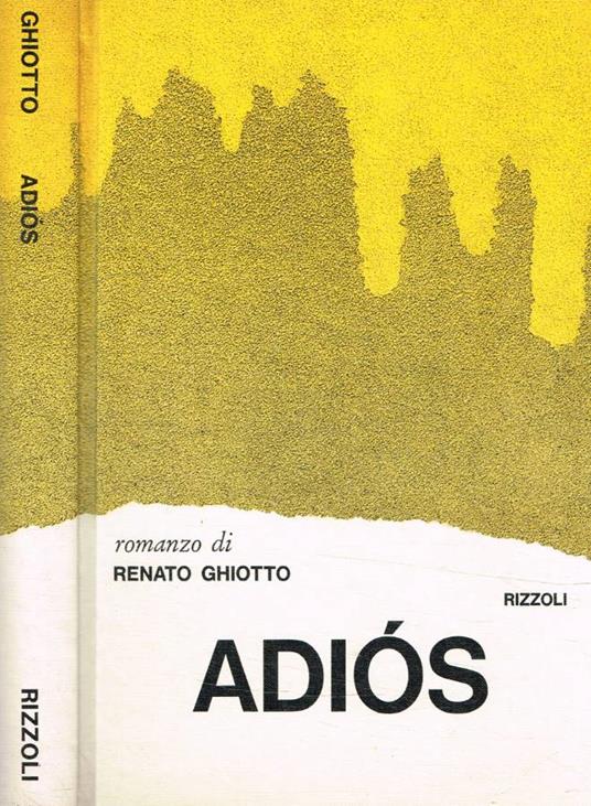 Adios - Renato Ghiotto - copertina
