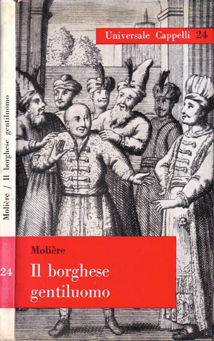 Il borghese gentiluomo - Molière - copertina
