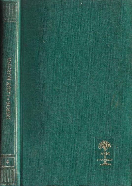 Lady Roxana - Daniel Defoe - copertina