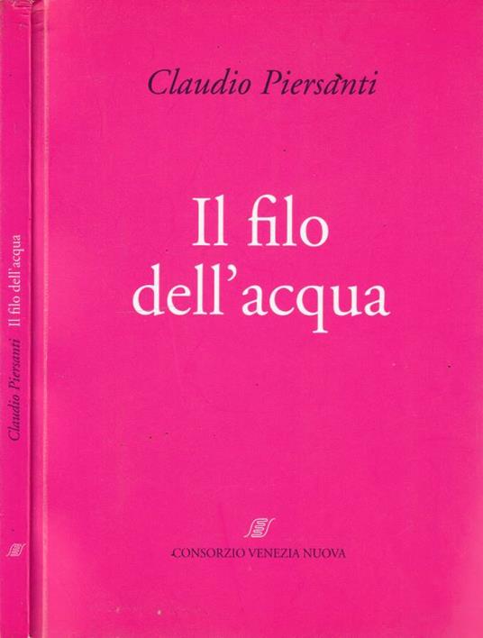 Il filo dell'acqua - Claudio Piersanti - copertina