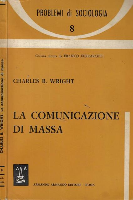 La comunicazione di massa - copertina