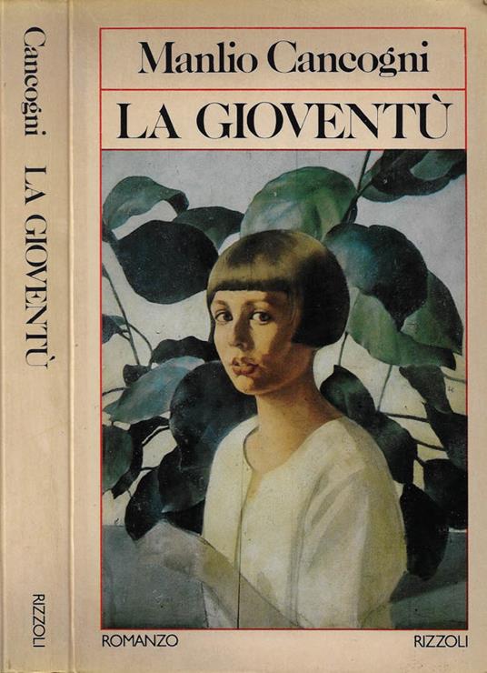 La gioventù - Manlio Cancogni - copertina