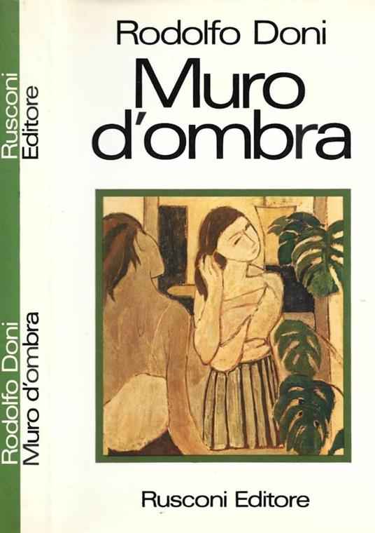 Muro d'ombra - Rodolfo Doni - copertina