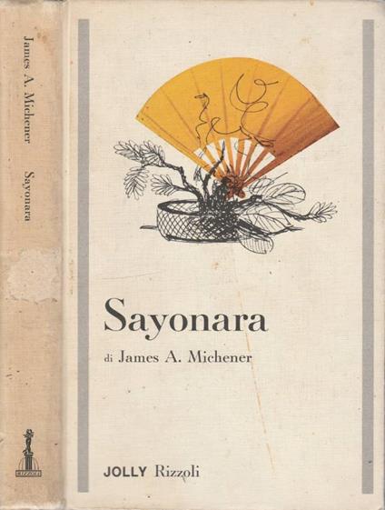Sayonara - James A. Michener - copertina