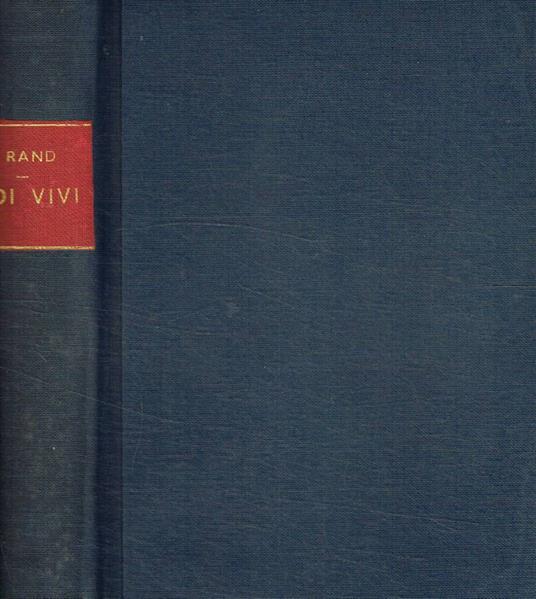 Noi vivi - Ayn Rand - copertina
