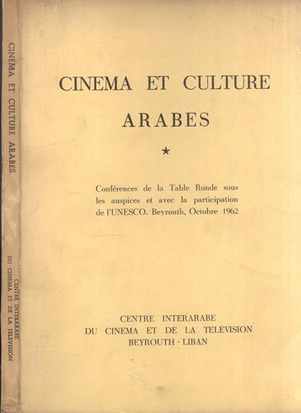 Cinema et cultures arabes - copertina