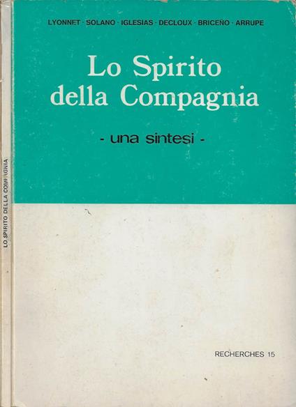 Lo Spirito della Compagnia - copertina