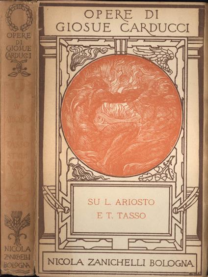 Su L. Ariosto e T. Tasso - Giosuè Carducci - copertina