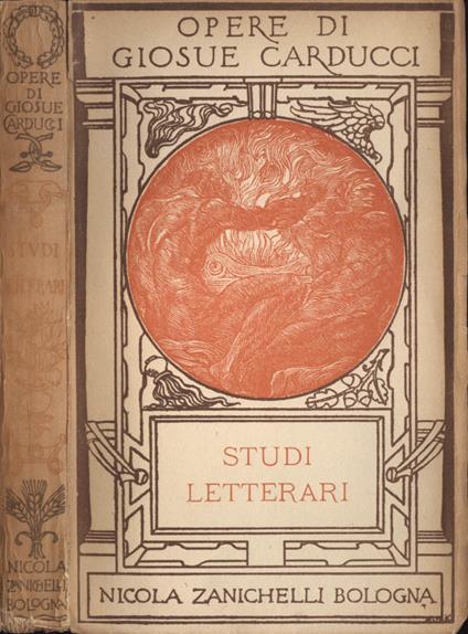 Studi letterari - Giosuè Carducci - copertina