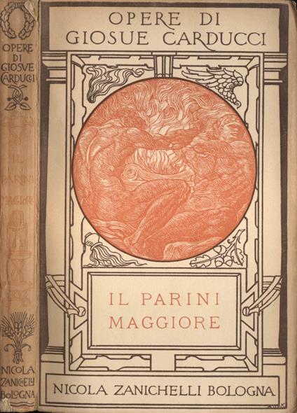Il Parini maggiore - Giosuè Carducci - copertina