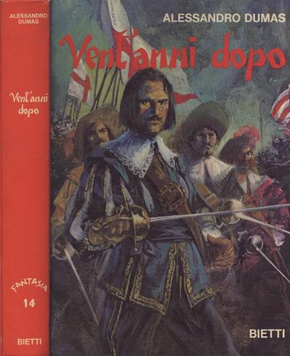Vent' anni dopo - Alexandre Dumas - copertina
