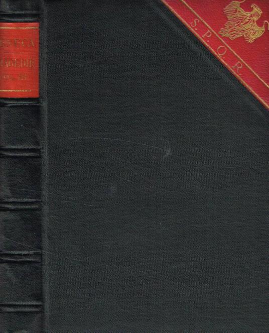 Tragedie vol.III - L. Anneo Seneca - copertina