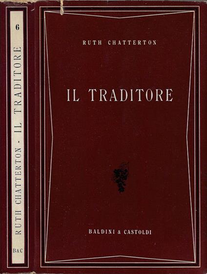 Il Traditore - copertina