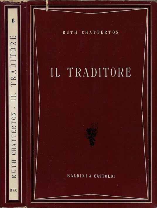 Il Traditore - copertina