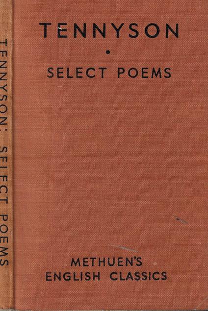 Tennyson: select poems - copertina