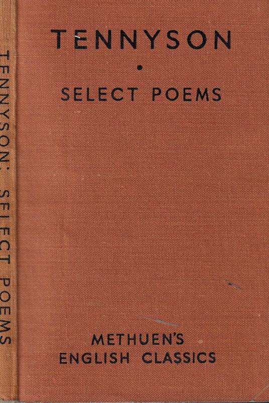 Tennyson: select poems - copertina