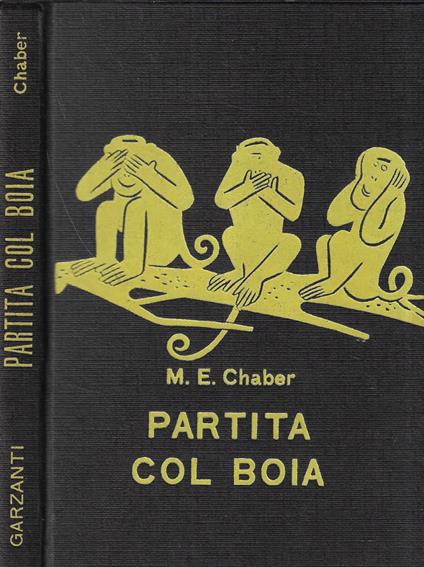 Partita col boia - M. E. Chaber - copertina