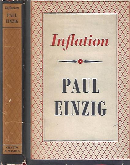 Inflation - Paul Einzig - copertina